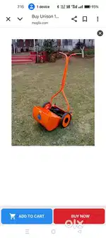 Hand Grass cutting machine