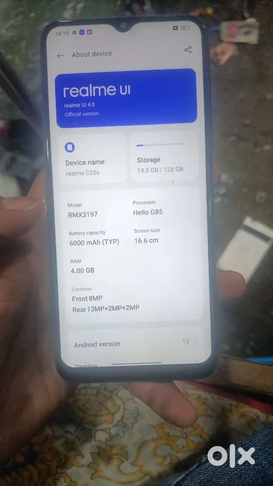 C25s 4 128 only mobile and display change all working condition