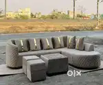 Nagpur Furniture Zone,  L Shape Sofa Set with 5years Warranty