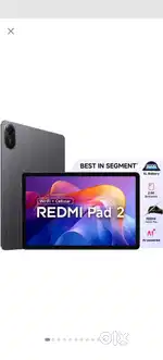 Redmi pad 2 8/256 gb Wifi+ cellular in grey colour only 1 days old