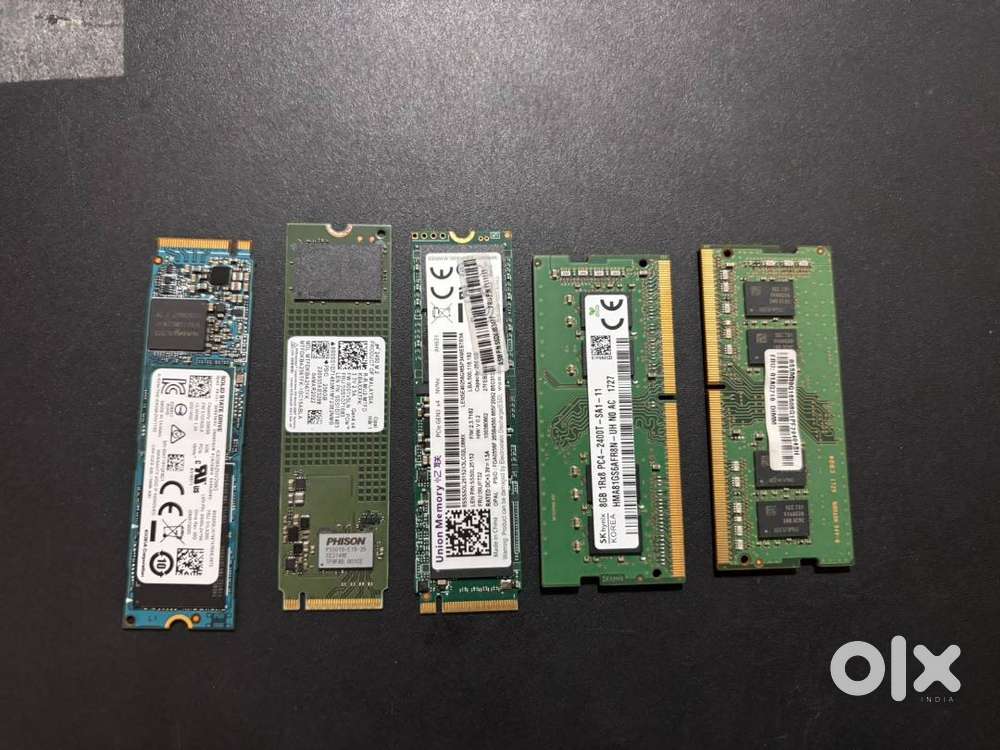 Laptop L14, RAM and Hard disk for sale