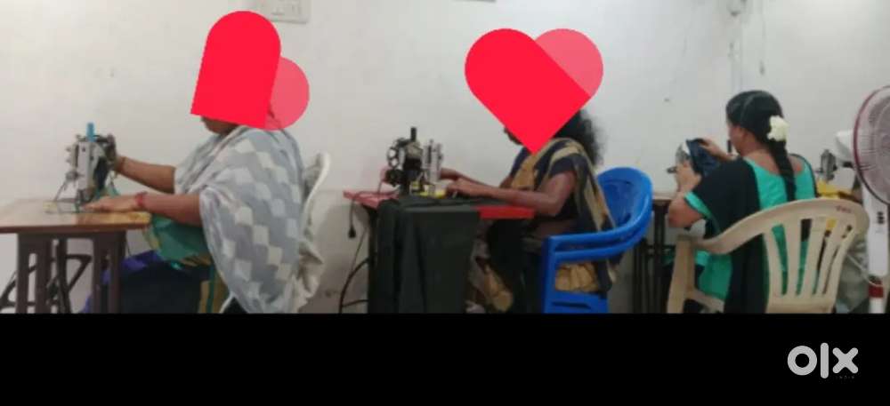 Tailoring class taken in home