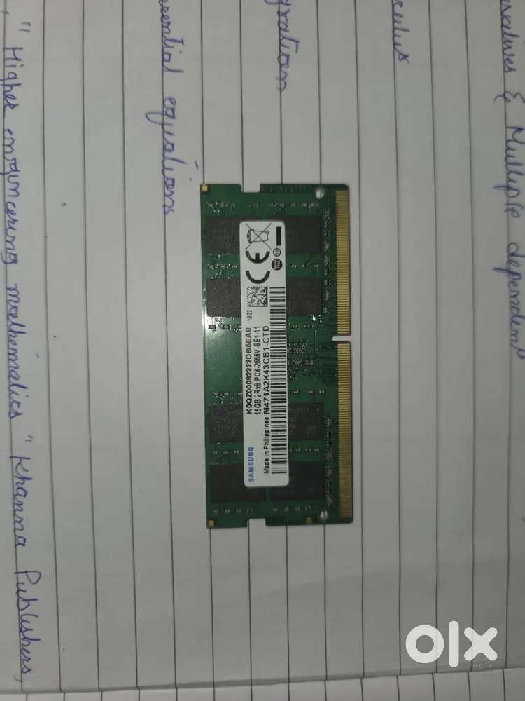 DDR4 laptop ram 16gb Samsung M471A2K43CB1-CTD