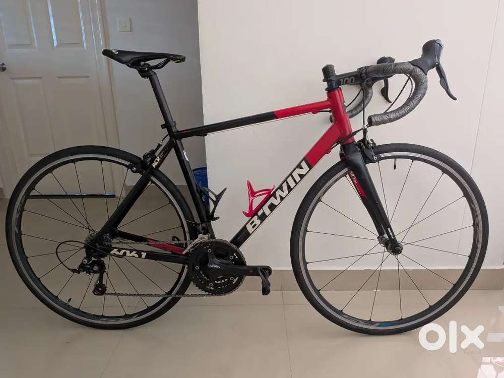 Upgraded triban 520 with indoor trainer