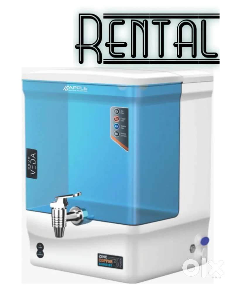 Ro water purifier available on rent