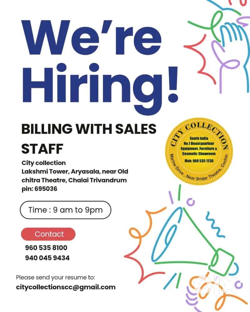 Biling staff required