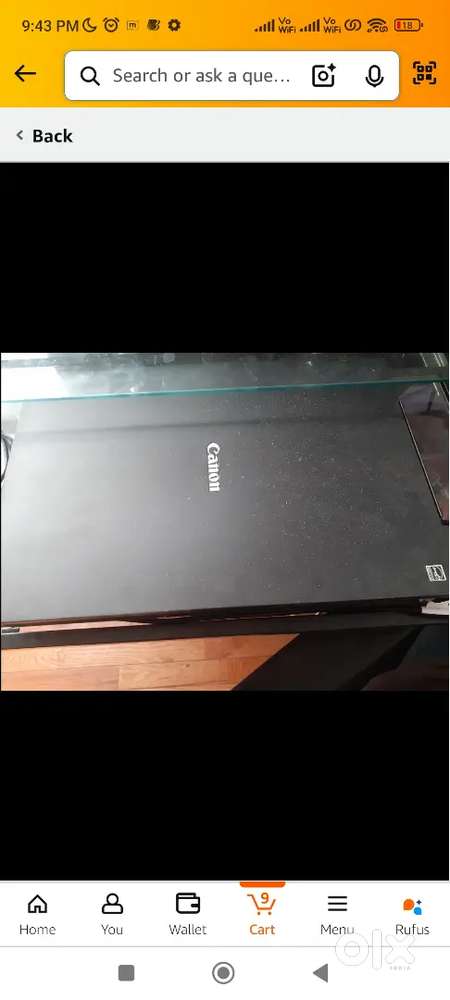 Canon printer ka scaner /and canon scanar 1000rs canon