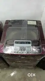 LG washing machine fully automatic top load with warranty and good con