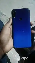 Old redmi phone blue colour