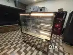 Cake counter,buttermilk cooler hotel saman , dairyfridge