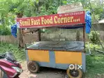 Iron fast food counter sale