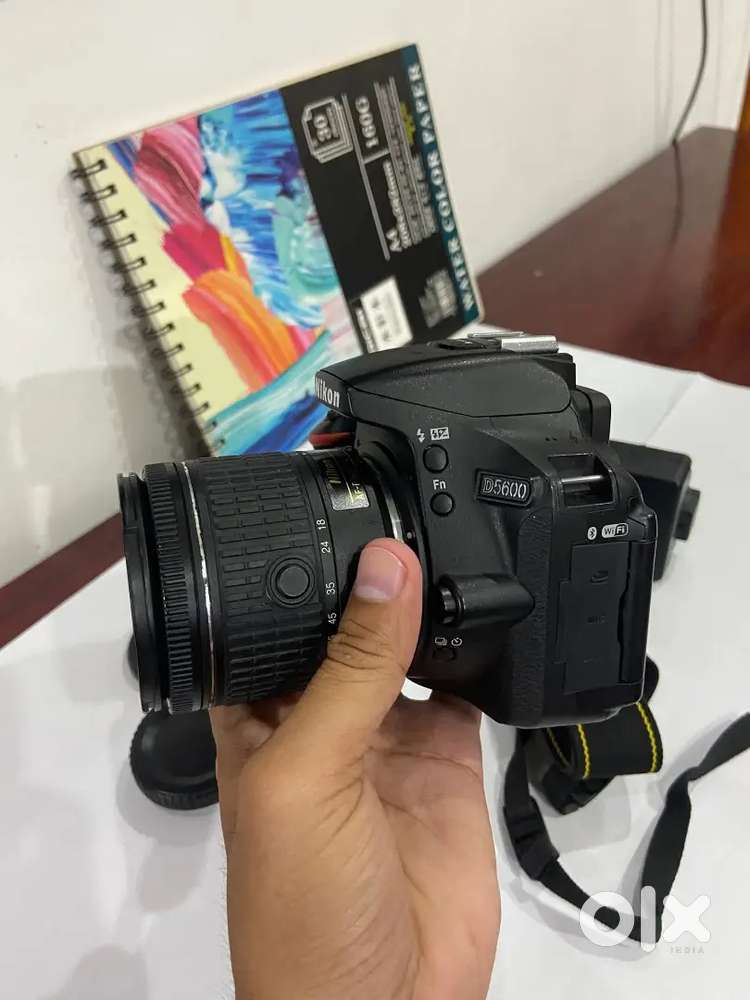 Nikon camera D 5600 two lines