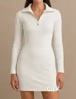 H&M Brand New White Piece Dress – Stylish & Elegant