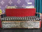 Sofa with bed