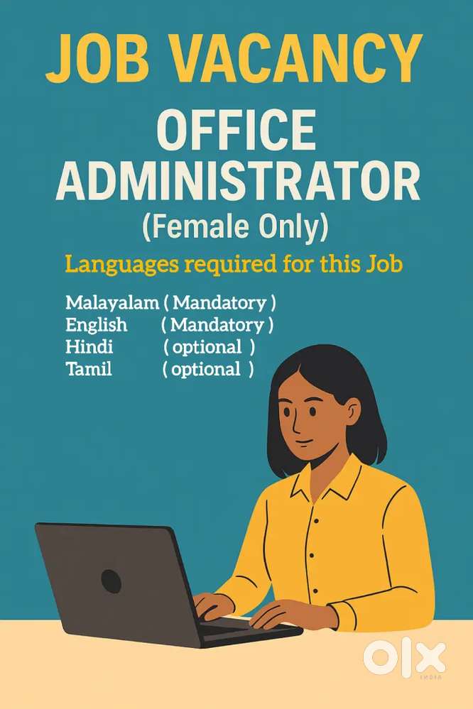 Job Vacancy – Office Administrator (Female Only)