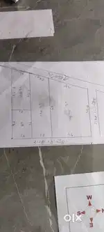 Corner three side open plot on main budhana road