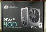 Gaming SMPS CoolerMaster MWE 450W 80+ Certified