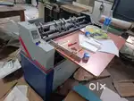 Paper bag creasing machine like new