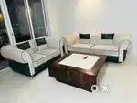 Stylish 3+2 Sofa Set along with Italian marble Center table