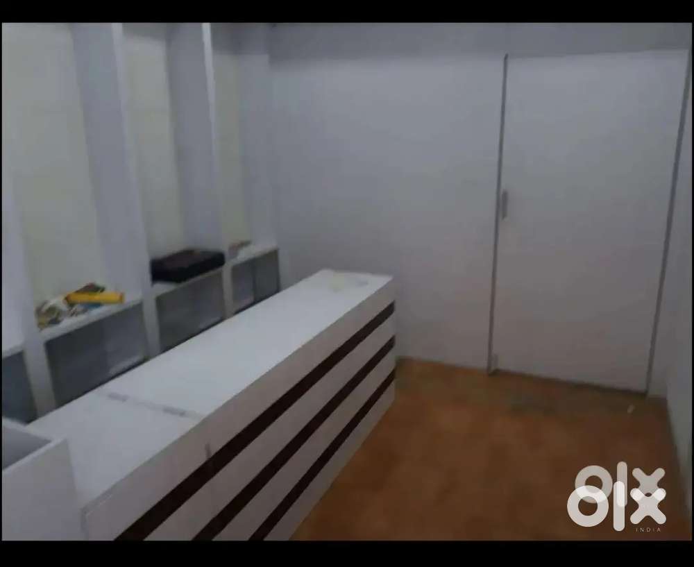 Fully furnished shop for rent at first floor Ideal for office use