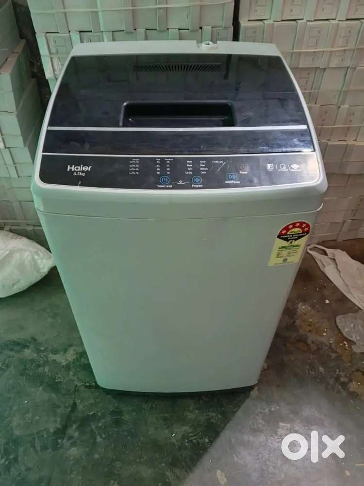 Selling haier 6.5 kg top load fully automatic washing machine unused