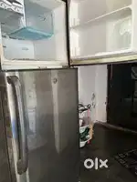 Double door sansunf refrigerator for sale in good condition