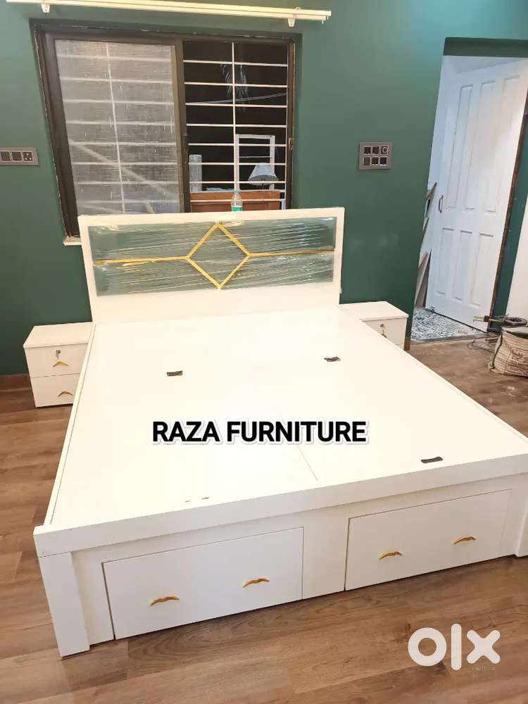 New 5x6 trolley bed with 2side box free home delivery