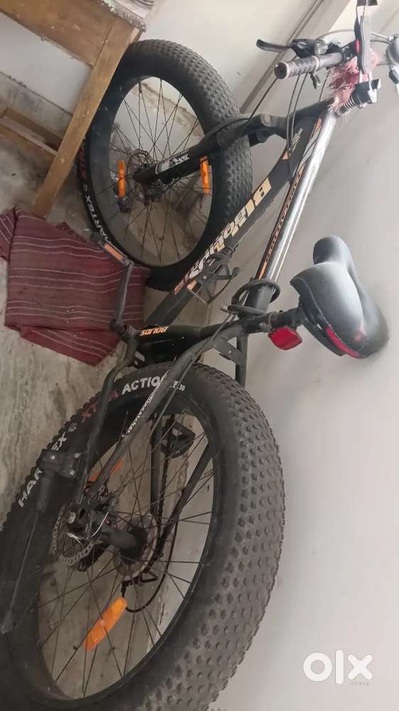 Fire catcher bolds 1 year old fat bike