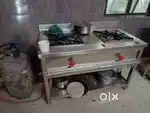 Double Commercial gas burner