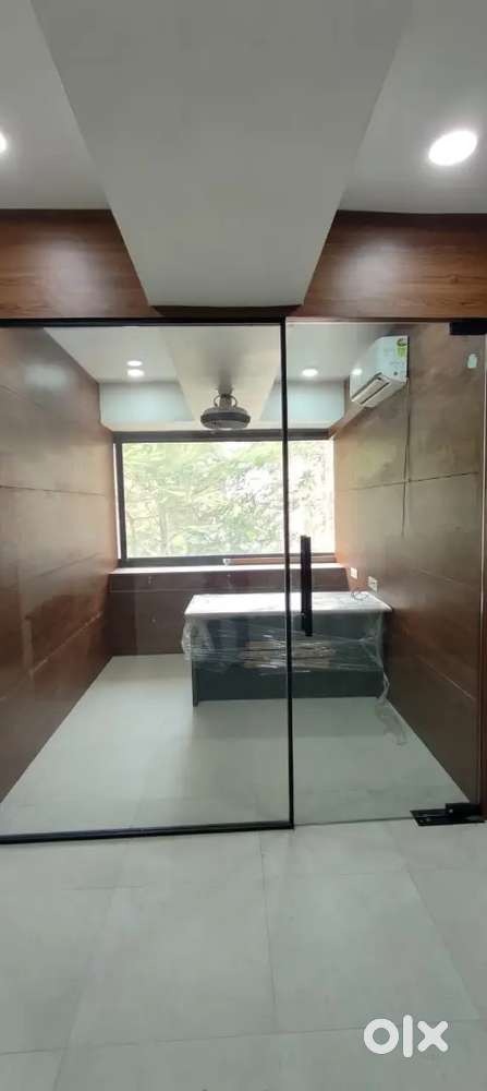 Office on rent fully furnished 2 cabin 10 seats at lilamani