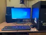 Zebronics Intel i3 desktop with Acer monitor, 4G