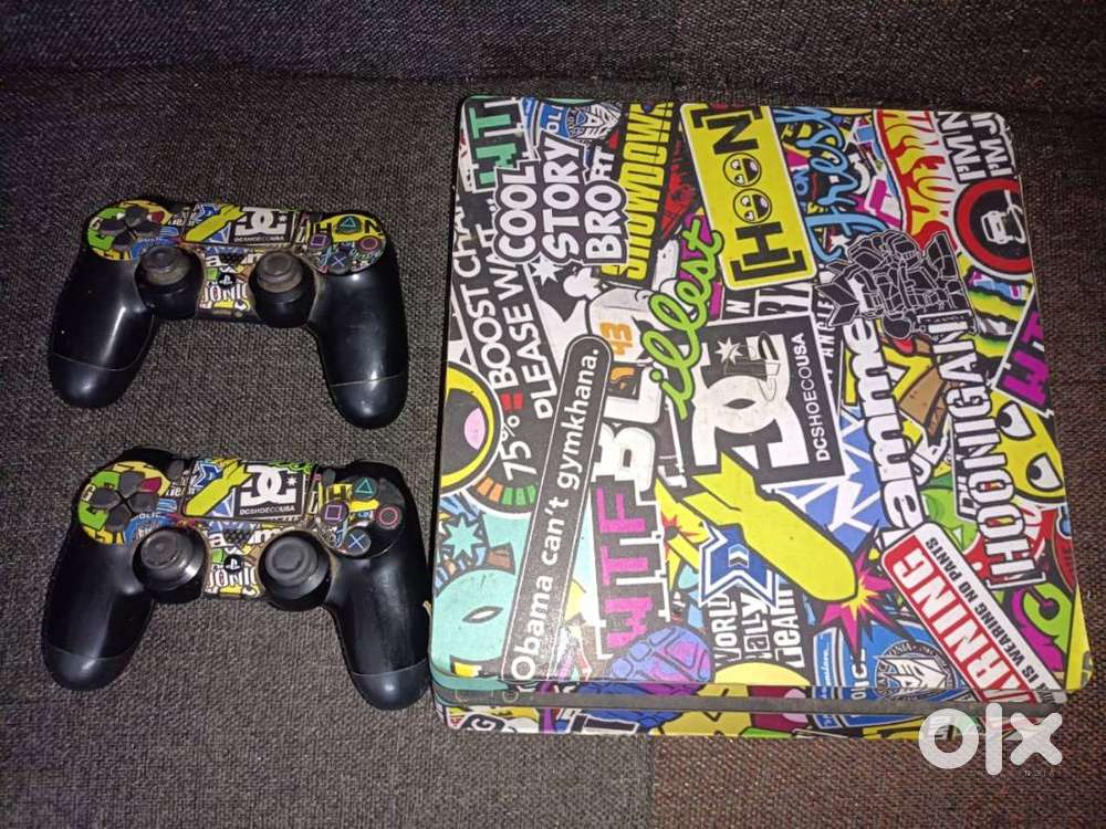 Sony playstation 4Pro 1TB Premium skin,41 games pre-installed.with box