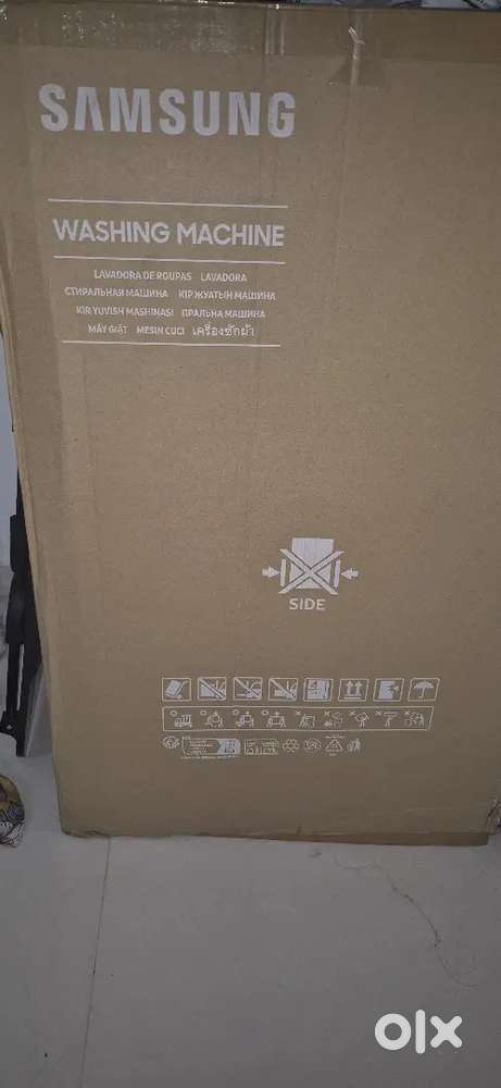 Brand new, without single use samsung wachine machine pur : july25