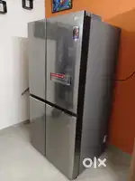 LG fridge 650 liters  4 years old for sale