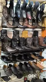 Cowboy boots for bikers