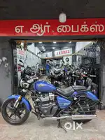 ROYAL ENFIELD SUPER METEOR 650CC BLUE SHOWROOM CONDITION