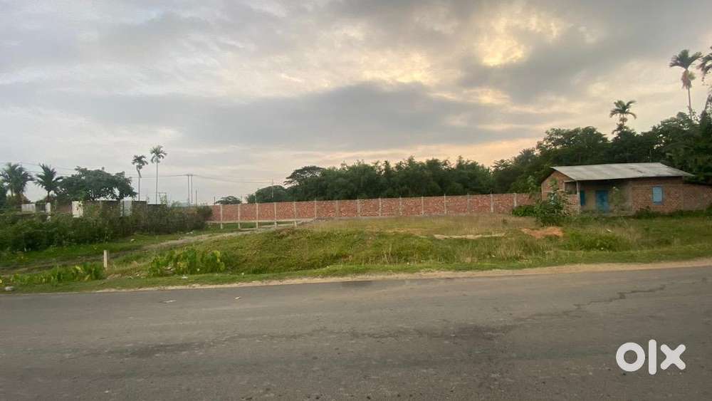 Road side land tribal belt.