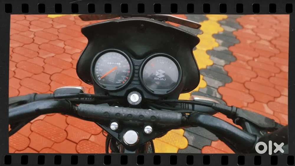 Bajaj CT 110X, Black grey colour,