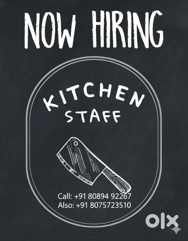 Restaurant Staff Required