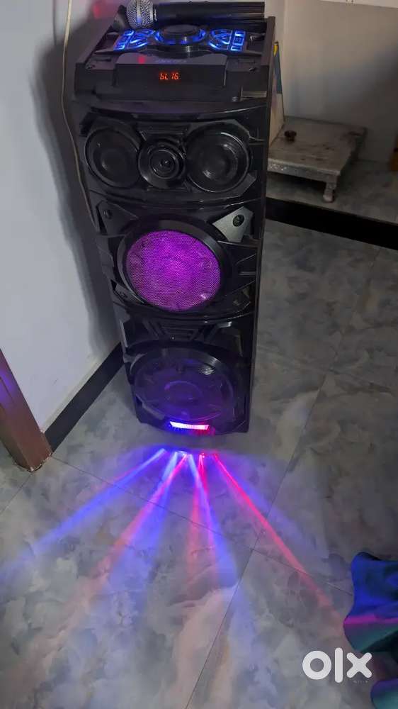 Dj sound system with mic