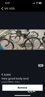 New cycle 1 mahina bhi nhi chali h ese hi khadi h