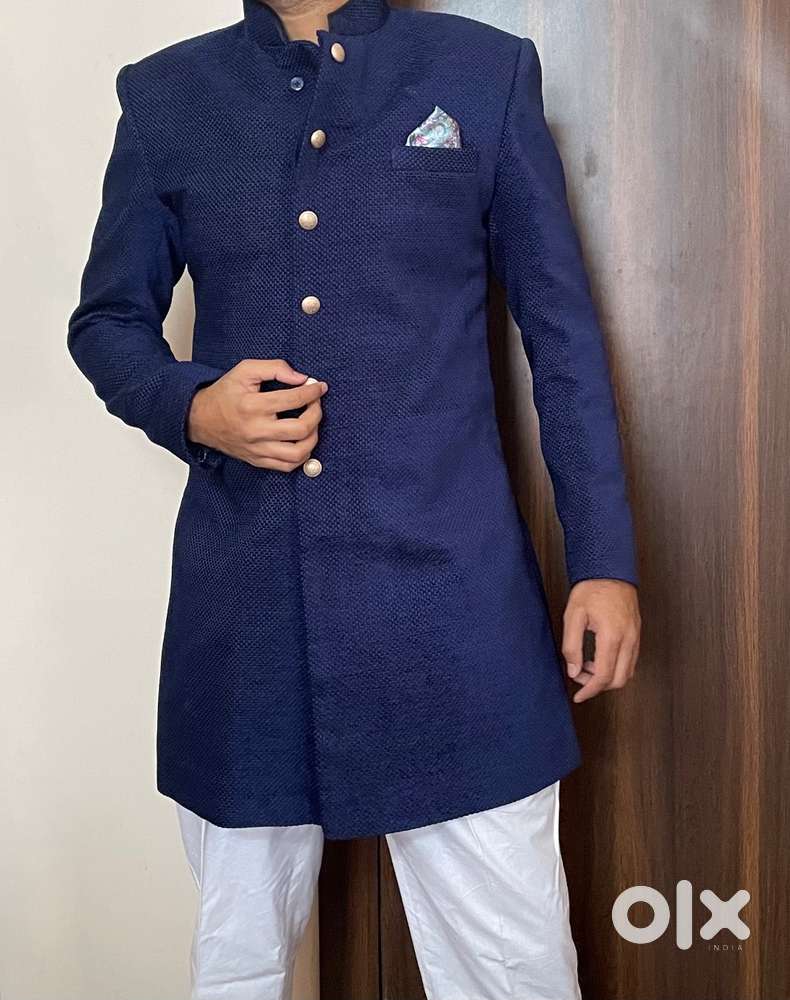 Manyavar original Sherwani size 40 - royal blue