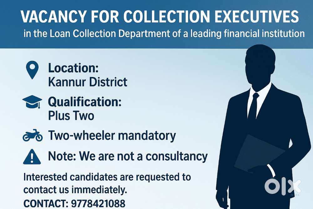 HIRING NOW – COLLECTION EXECUTIVES