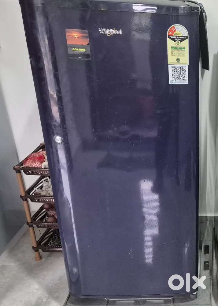 Whirlpool refrigerator single door