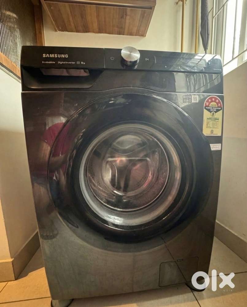 2 month old Samsung 8 kg Front load Wifi Eco bubble washing machine