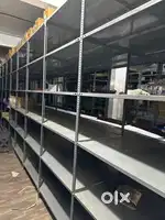 Used office items and godown Slotted angle Racks