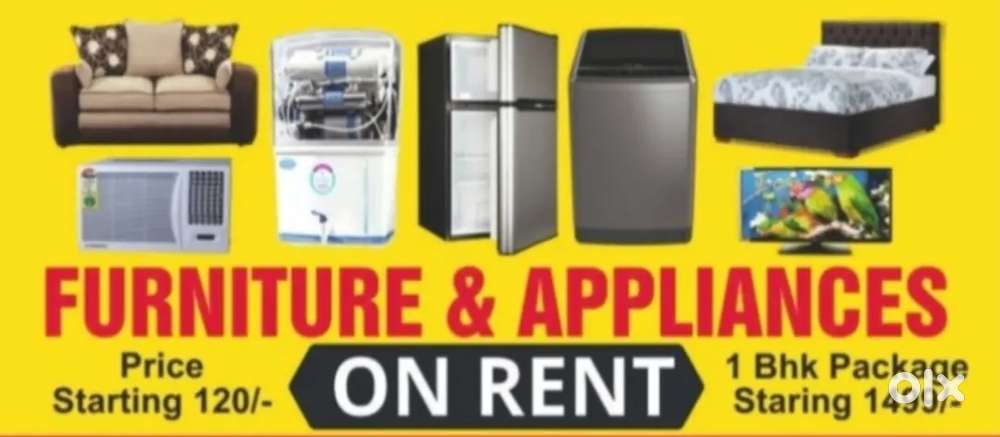Furniture Appliances on RENT