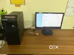 CPU and monitor available for sale