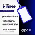 In-charge in cold storage