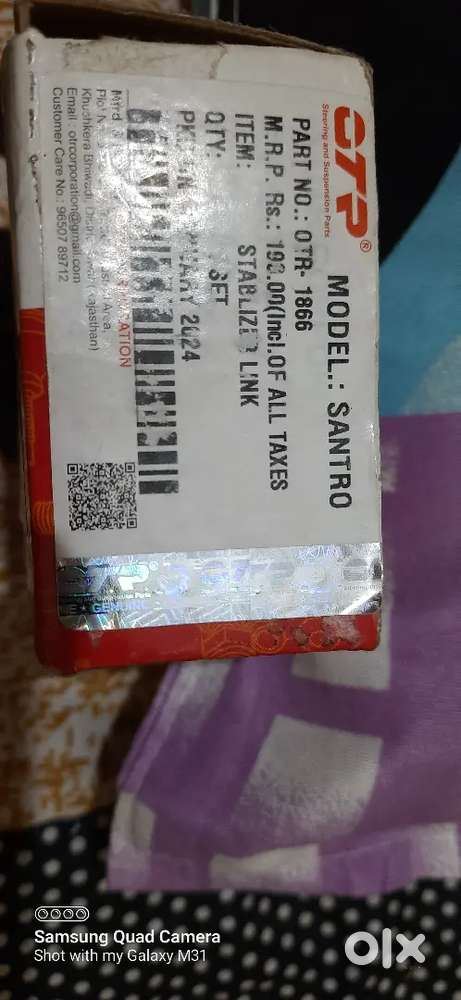 Santro xing suspension parts